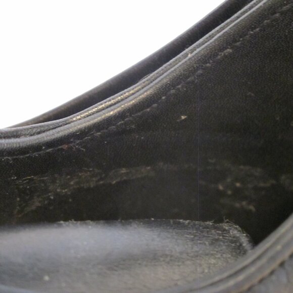 🖤 Perlina Black Leather Shoulder Bag – Restored & Everyday Ready - Picture 3 of 13